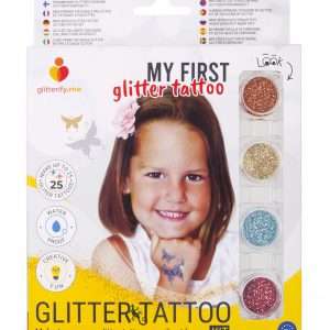 My first glitter tattoo - Glitter tattoo kit