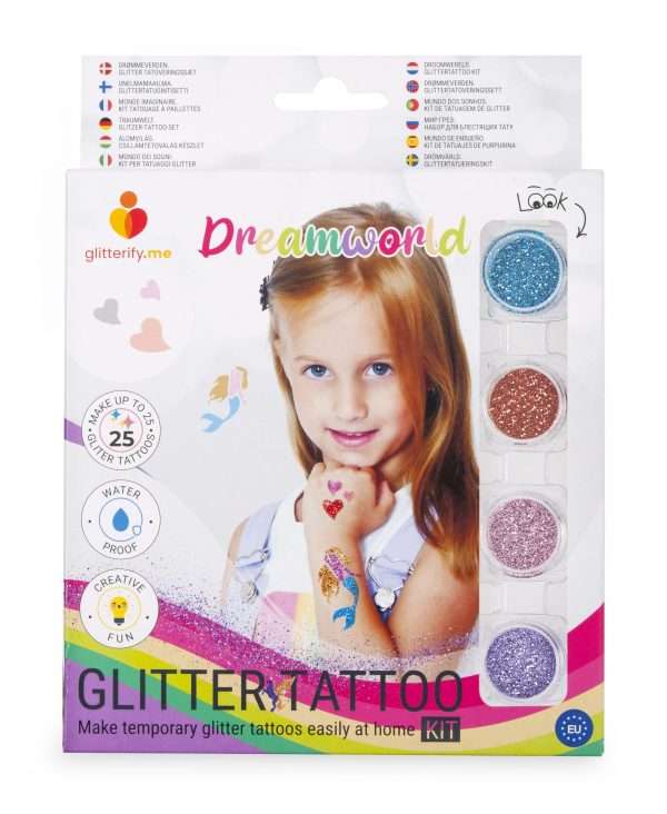 Dreamworld - Glitter tattoo kit