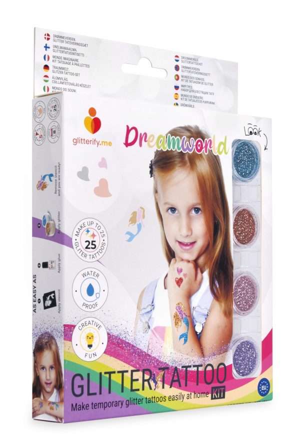 Dreamworld - Glitter tattoo kit - Image 3