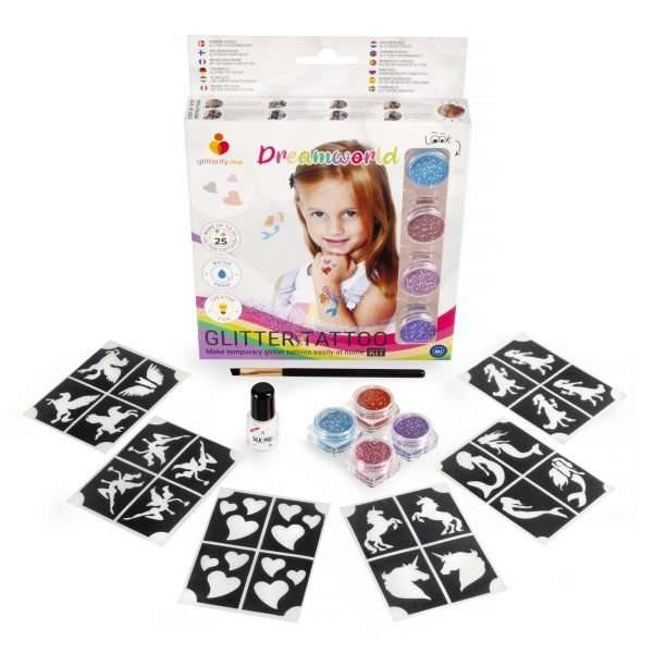 Dreamworld - Glitter tattoo kit - Image 2