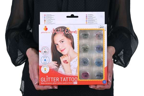 Party queen – Glitter tattoo kit - Image 6