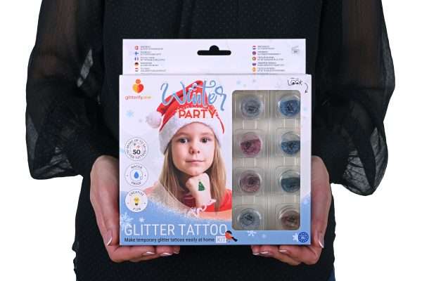 Winter party – Glitter tattoo kit - Image 6