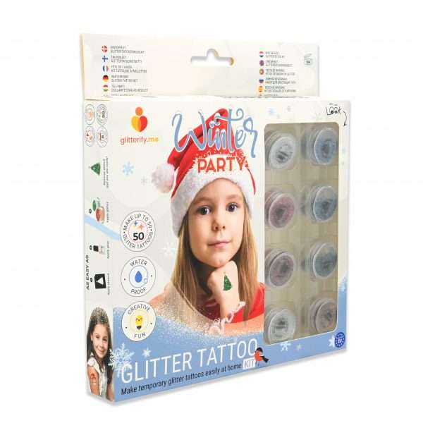 Winter party – Glitter tattoo kit - Image 3